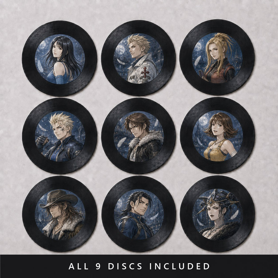 All 9 collector discs included with your player
