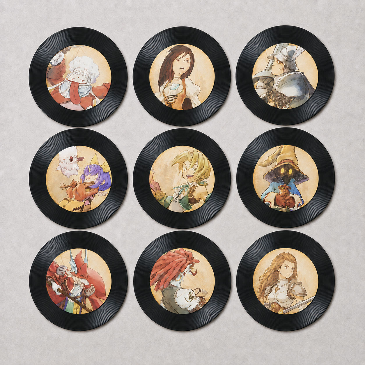 All 9 collector discs that come with your player