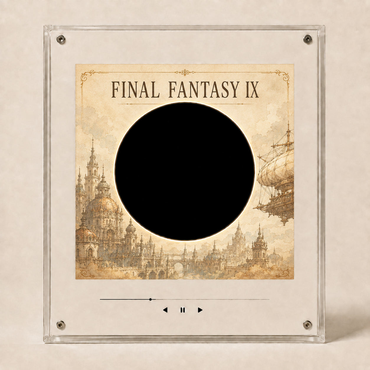 Final Fantasy IX Alexandria Collection vinyl player