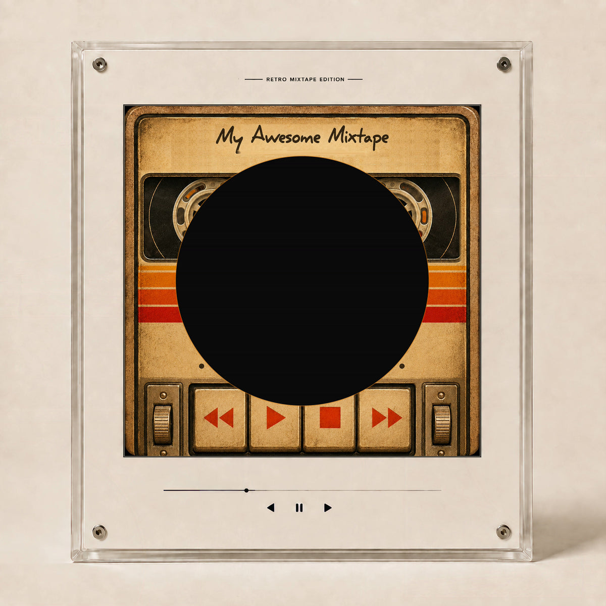 Awesome Mix Collection cassette vinyl player