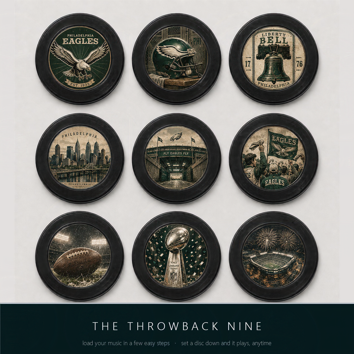 The Throwback Nine collector discs