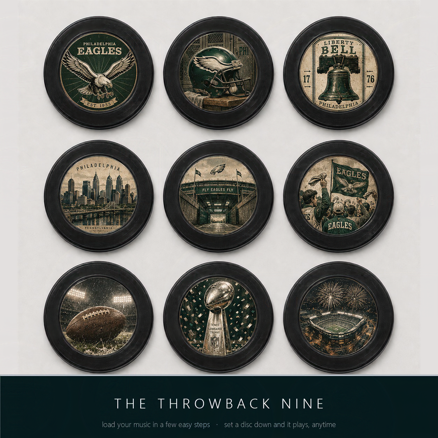 The Throwback Nine collector discs