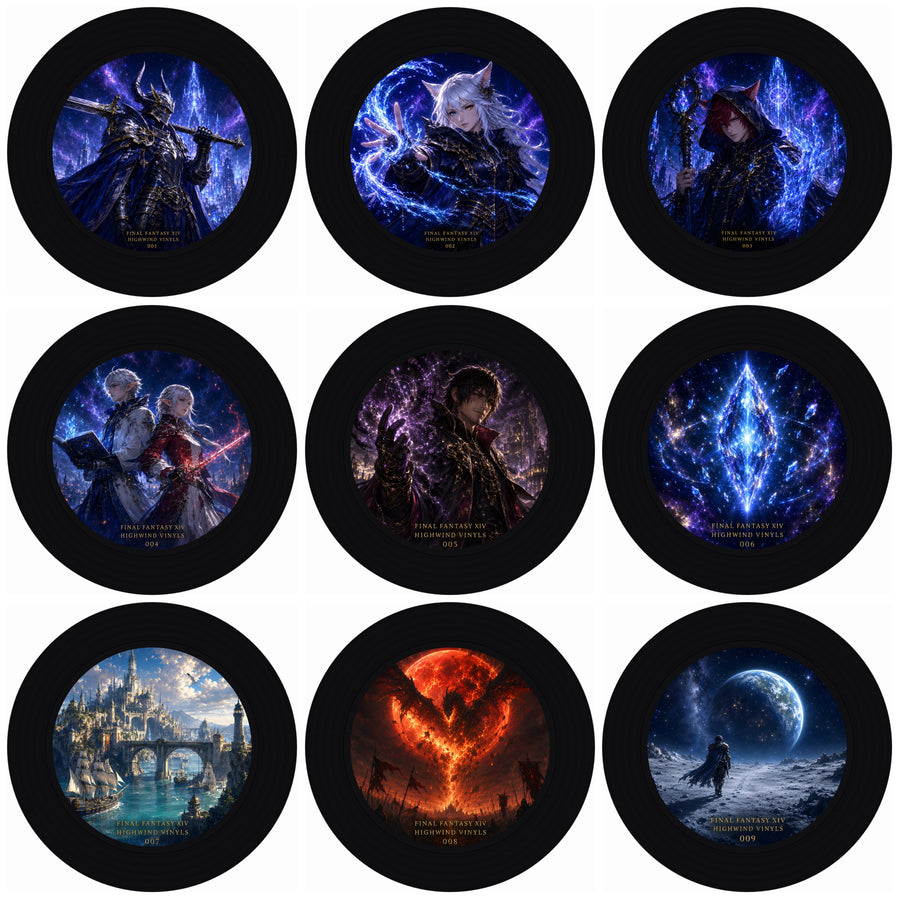 All 9 collector discs that come with your player